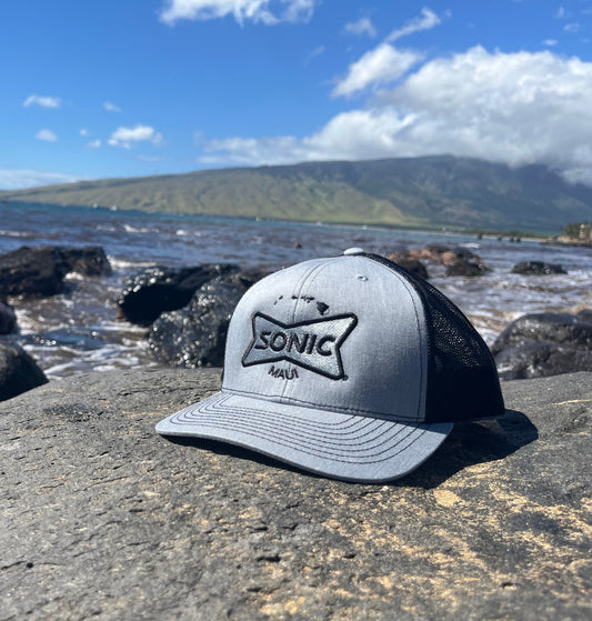 Black/Grey Sonic Aloha Hat